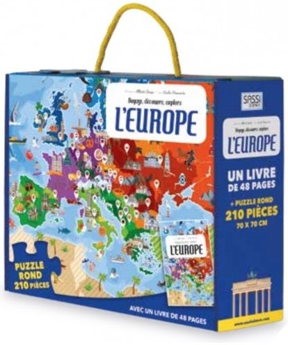 Coffret éducatif Europe pour les enfants 